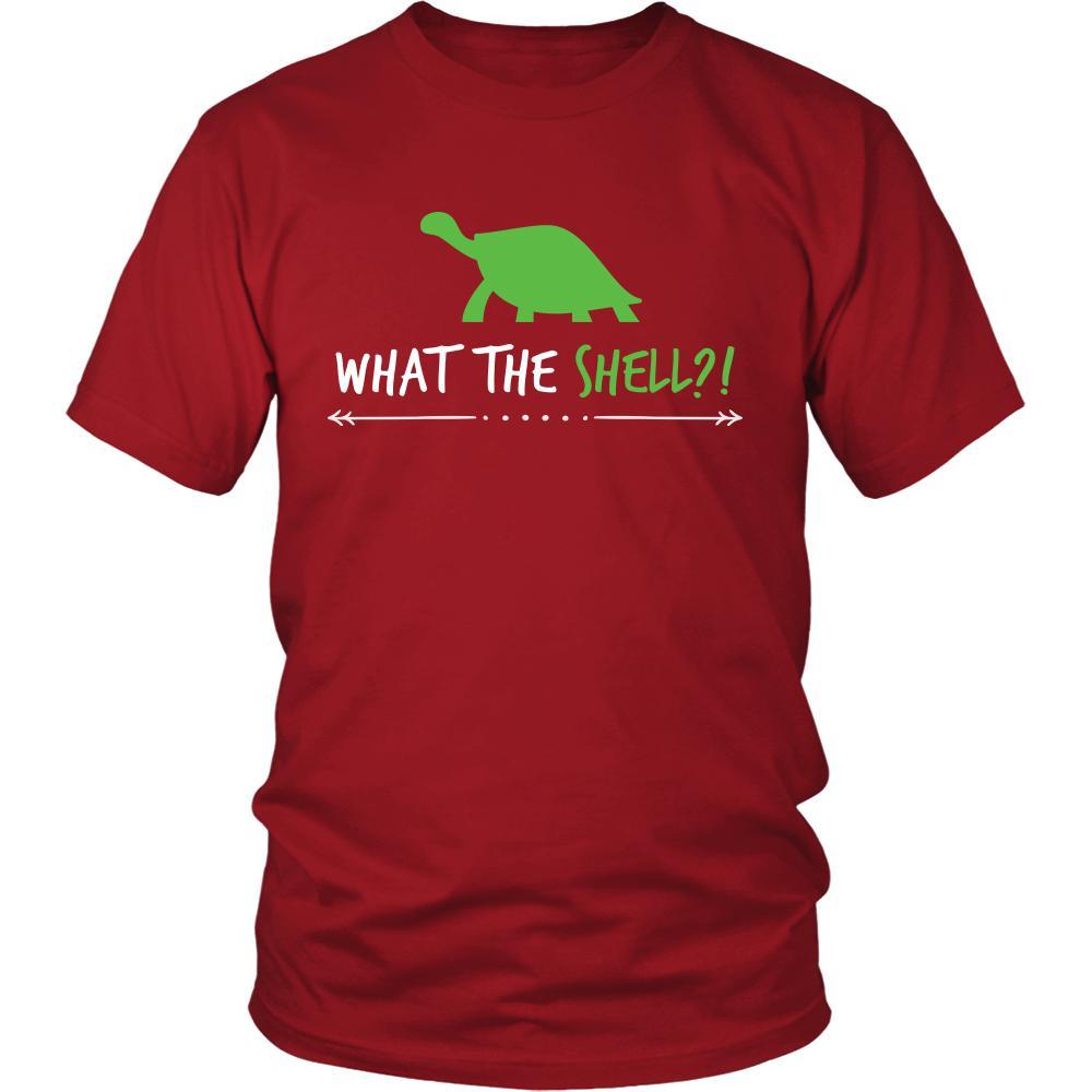 Turtle Shirt - What The Shell - Animal Lover Gift-T-shirt-Teelime | shirts-hoodies-mugs
