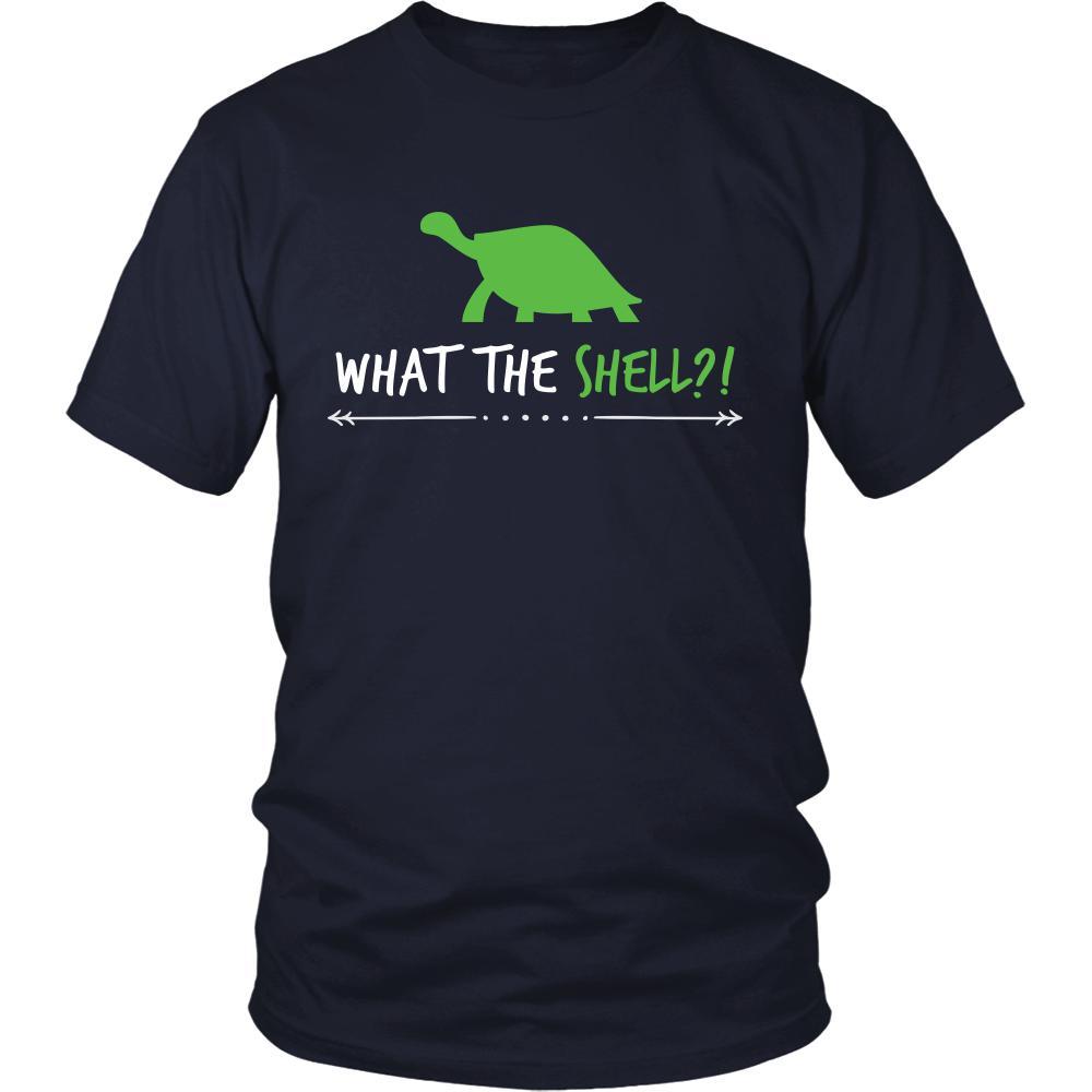 Turtle Shirt - What The Shell - Animal Lover Gift-T-shirt-Teelime | shirts-hoodies-mugs