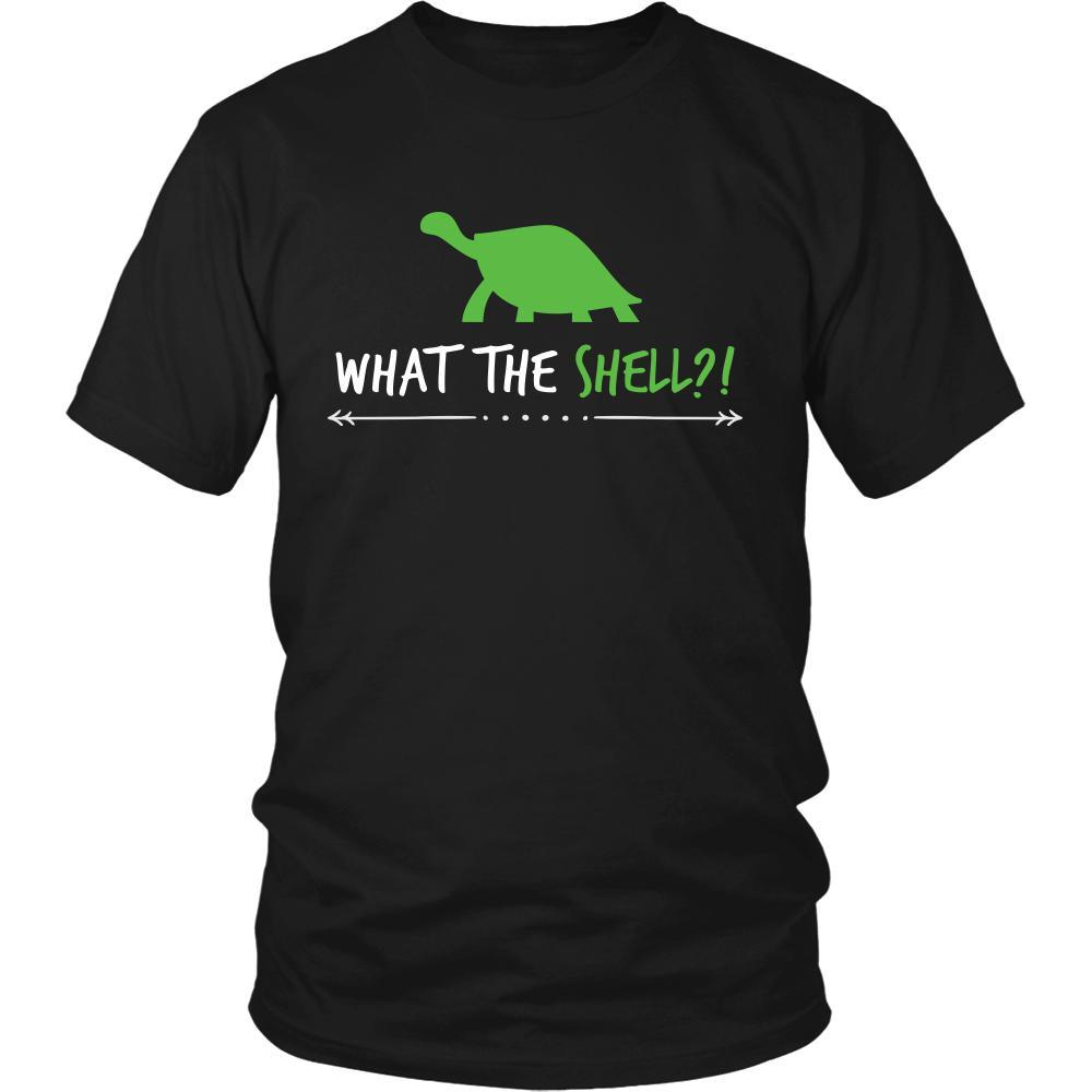 Turtle Shirt - What The Shell - Animal Lover Gift-T-shirt-Teelime | shirts-hoodies-mugs