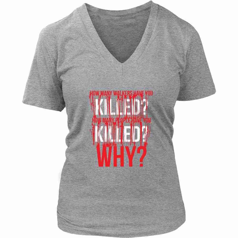 TV & Movies T Shirt - The Walking Dead Why?-T-shirt-Teelime | shirts-hoodies-mugs