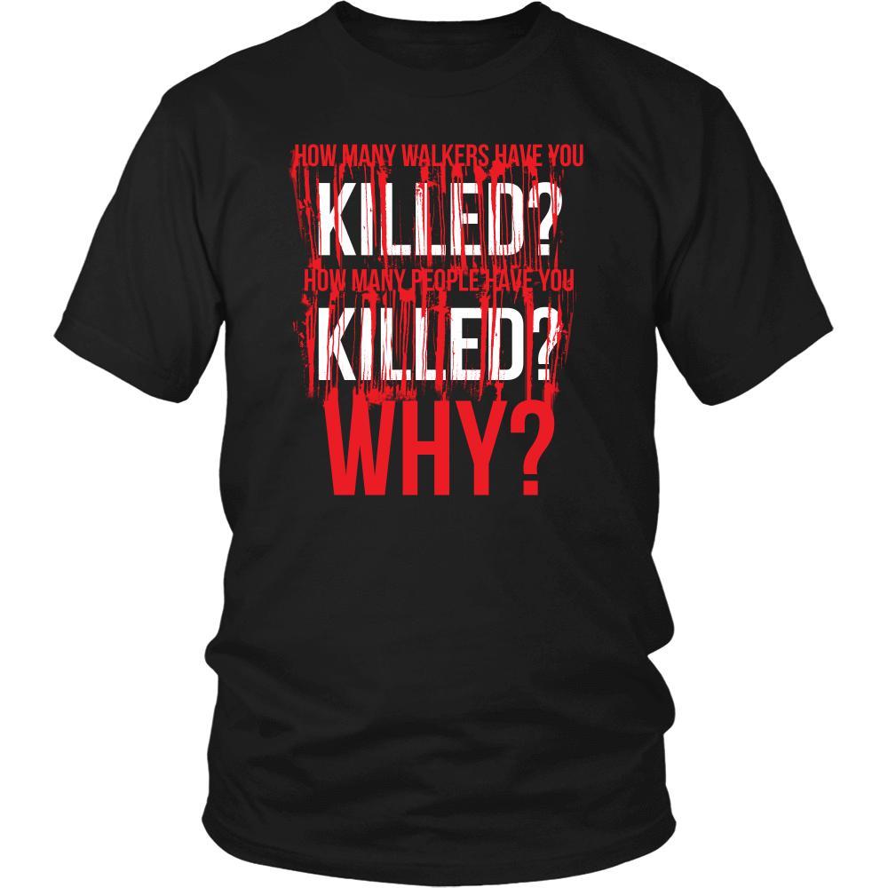 TV & Movies T Shirt - The Walking Dead Why?-T-shirt-Teelime | shirts-hoodies-mugs