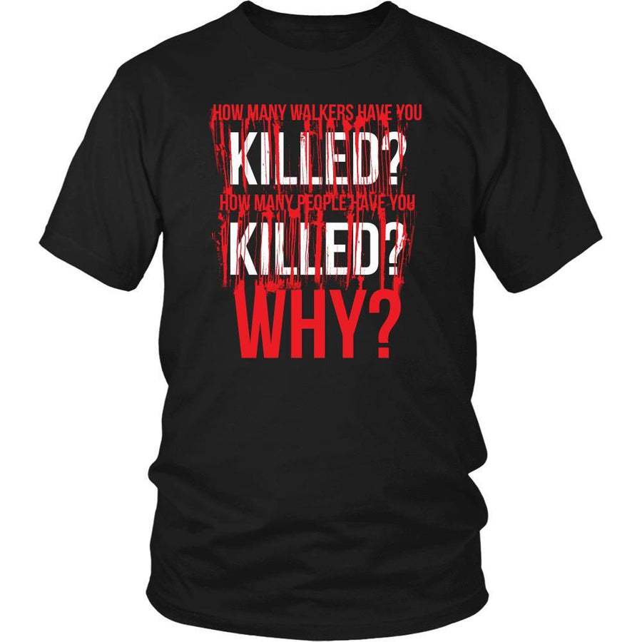 TV & Movies T Shirt - The Walking Dead Why?-T-shirt-Teelime | shirts-hoodies-mugs