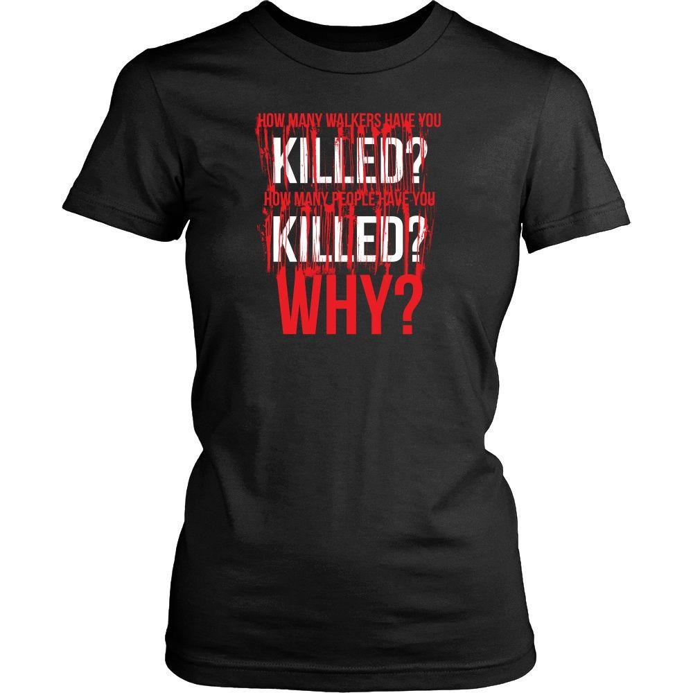 TV & Movies T Shirt - The Walking Dead Why?-T-shirt-Teelime | shirts-hoodies-mugs