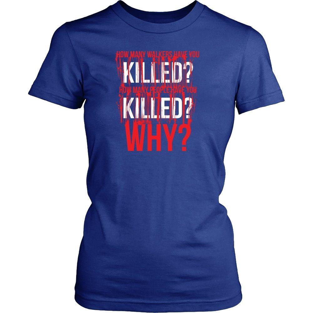 TV & Movies T Shirt - The Walking Dead Why?-T-shirt-Teelime | shirts-hoodies-mugs