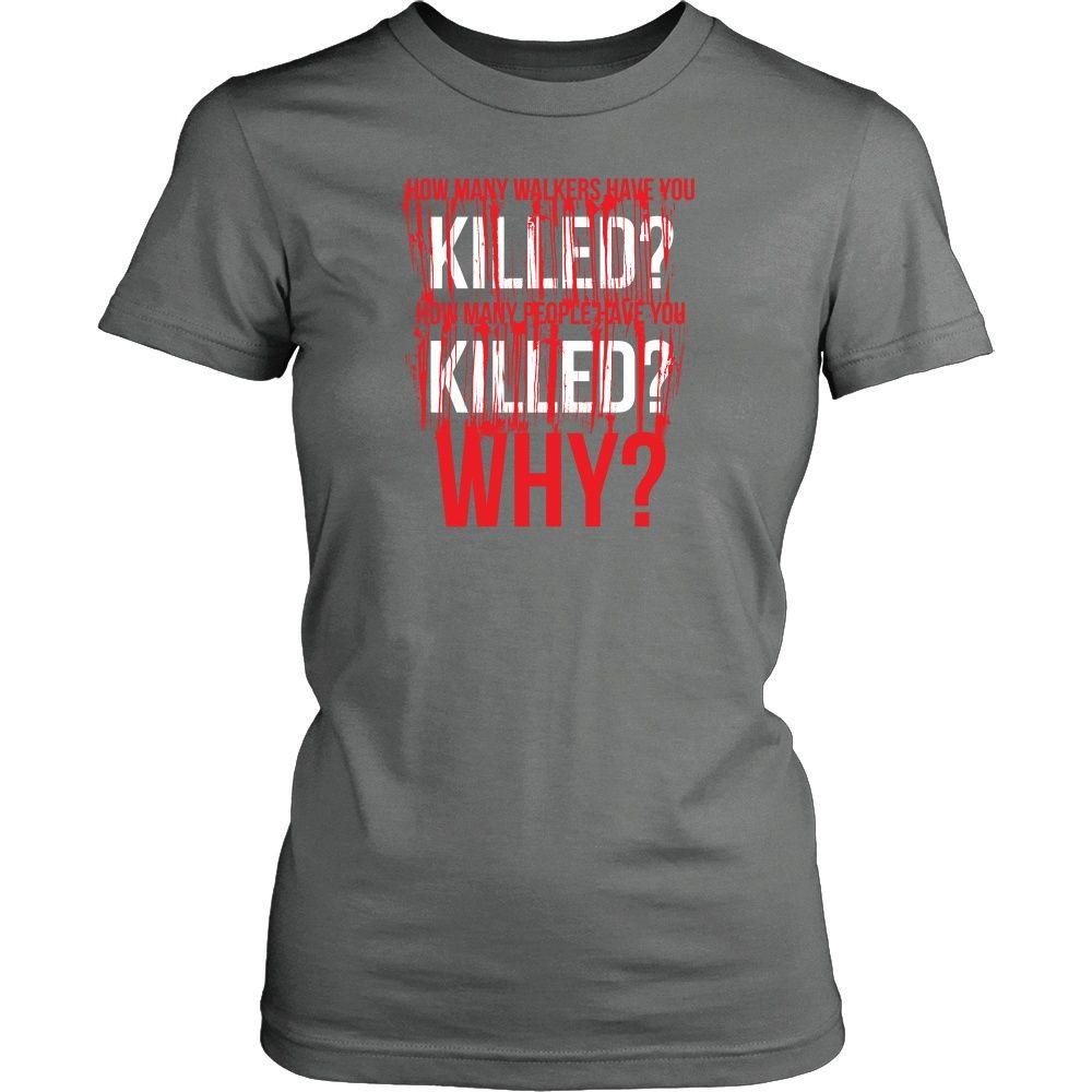 TV & Movies T Shirt - The Walking Dead Why?-T-shirt-Teelime | shirts-hoodies-mugs