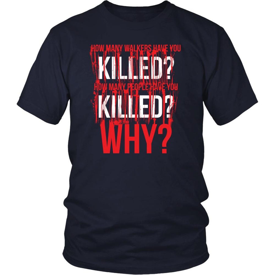 TV & Movies T Shirt - The Walking Dead Why?-T-shirt-Teelime | shirts-hoodies-mugs