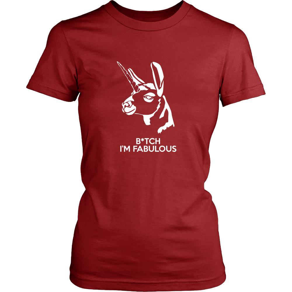 Unicorn Shirt - b*tch I'm fabulous- Funny Gift-T-shirt-Teelime | shirts-hoodies-mugs
