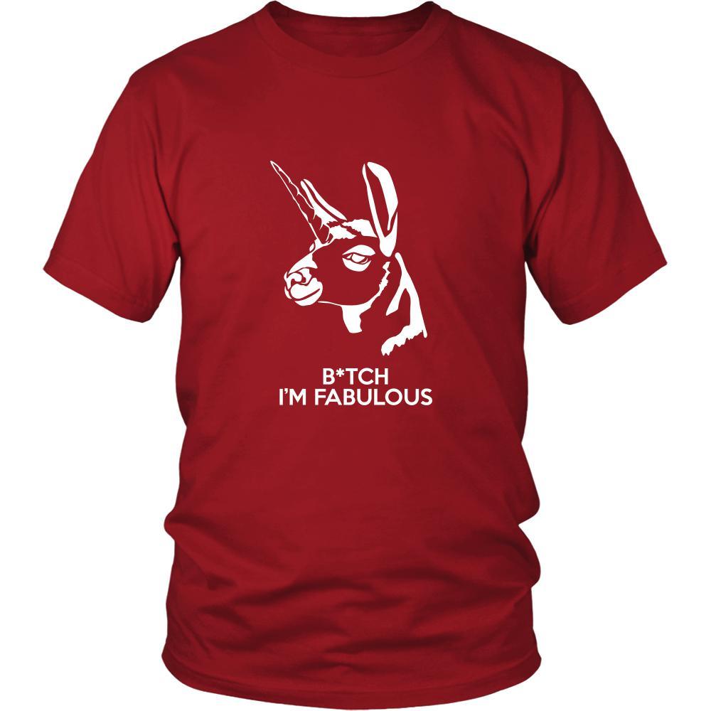 Unicorn Shirt - b*tch I'm fabulous- Funny Gift-T-shirt-Teelime | shirts-hoodies-mugs