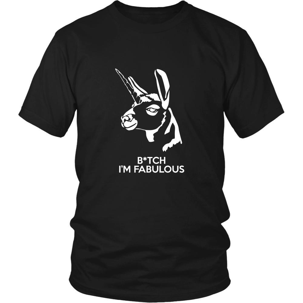 Unicorn Shirt - b*tch I'm fabulous- Funny Gift-T-shirt-Teelime | shirts-hoodies-mugs