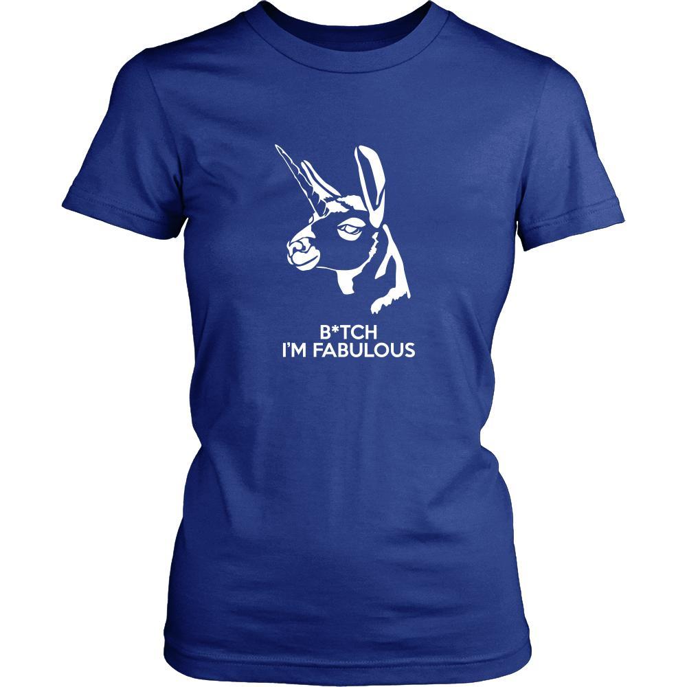 Unicorn Shirt - b*tch I'm fabulous- Funny Gift-T-shirt-Teelime | shirts-hoodies-mugs