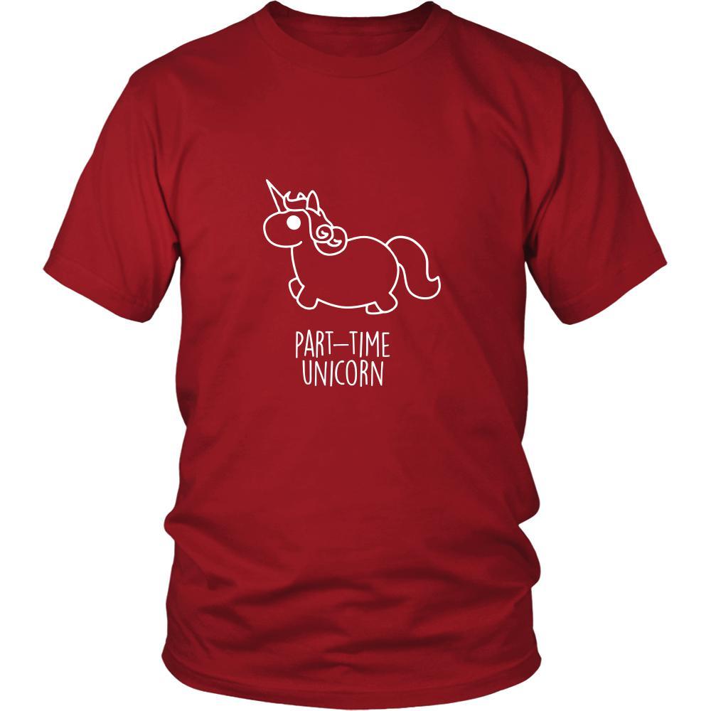 Unicorn Shirt - part-time unicorn- Funny Gift-T-shirt-Teelime | shirts-hoodies-mugs