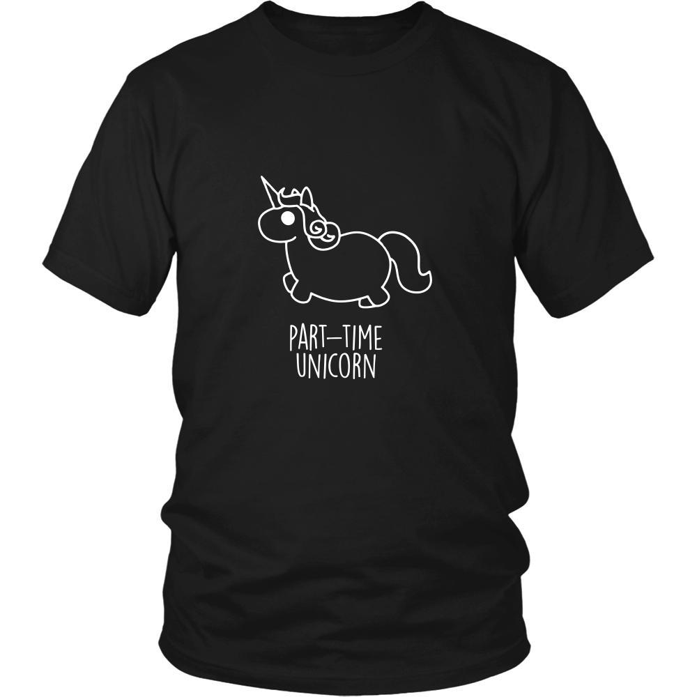 Unicorn Shirt - part-time unicorn- Funny Gift-T-shirt-Teelime | shirts-hoodies-mugs