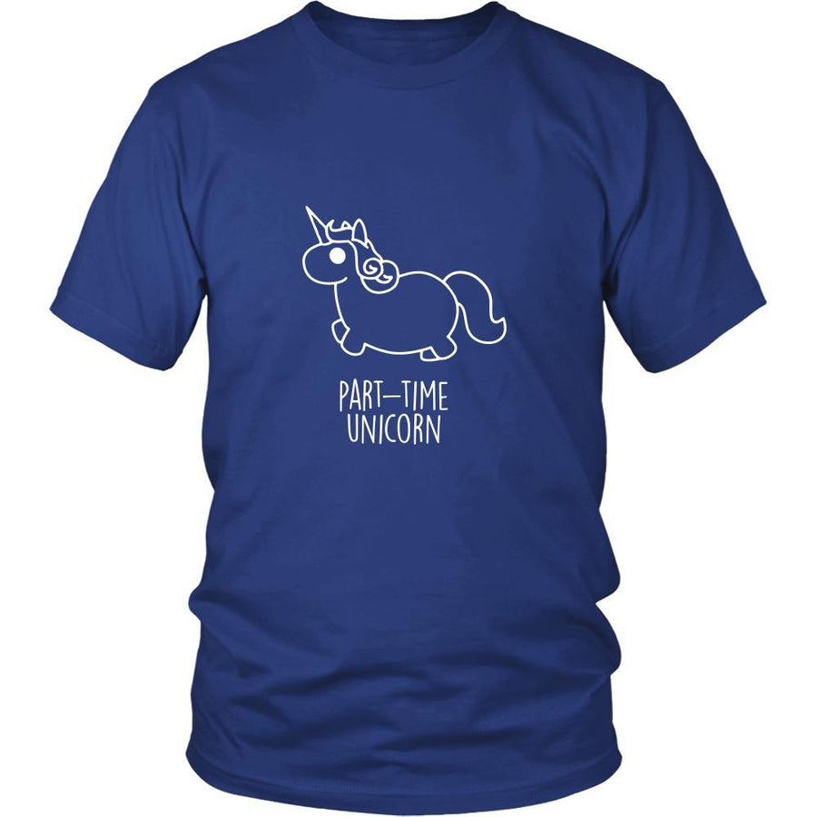 Unicorn Shirt - part-time unicorn- Funny Gift-T-shirt-Teelime | shirts-hoodies-mugs