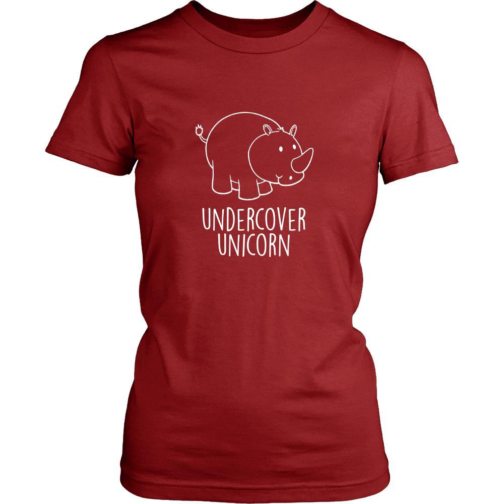 Unicorn Shirt - undercover unicorn- Funny Gift-T-shirt-Teelime | shirts-hoodies-mugs