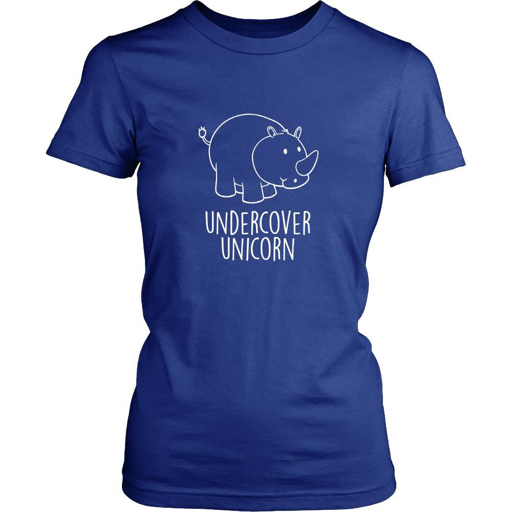 Unicorn Shirt - undercover unicorn- Funny Gift-T-shirt-Teelime | shirts-hoodies-mugs