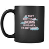 unicorns If they don't have unicorns in heaven I'm not going 11oz Black Mug-Drinkware-Teelime | shirts-hoodies-mugs
