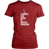 United Kingdom Shirt - Legends are born in United Kingdom - National Heritage Gift-T-shirt-Teelime | shirts-hoodies-mugs