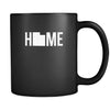 Utah Home Utah 11oz Black Mug-Drinkware-Teelime | shirts-hoodies-mugs