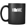 Utah Home Utah 11oz Black Mug-Drinkware-Teelime | shirts-hoodies-mugs