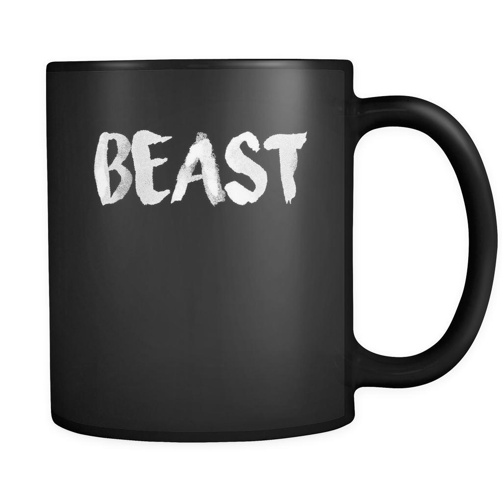 Valentine's Day Mug - Beast -Romantic Anniversary Gifts 11oz Black Coffee/Tea Cup