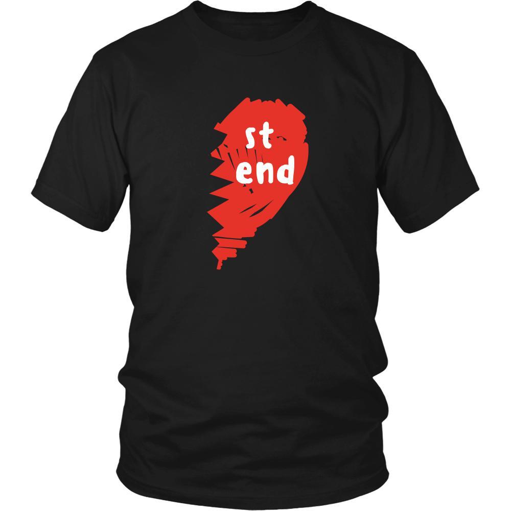 Valentine's Day T Shirt - Best Friend-T-shirt-Teelime | shirts-hoodies-mugs