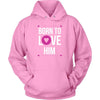 Valentine's Day T Shirt - Born to love him-T-shirt-Teelime | shirts-hoodies-mugs