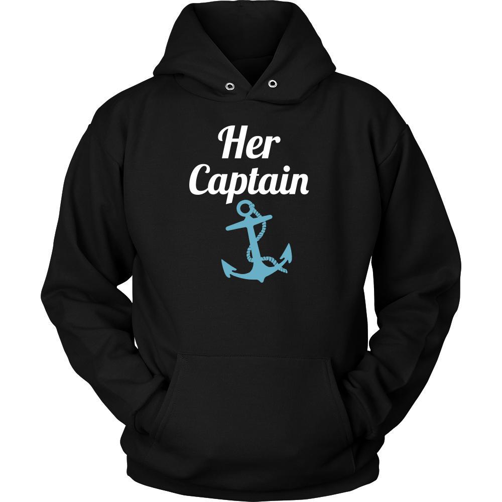Valentine's Day T Shirt - Her Captain-T-shirt-Teelime | shirts-hoodies-mugs