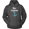 Valentine's Day T Shirt - Her Captain-T-shirt-Teelime | shirts-hoodies-mugs