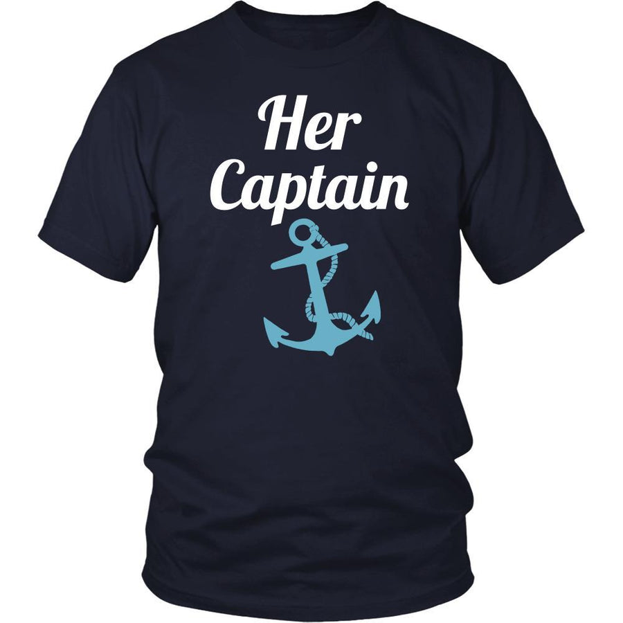 Valentine's Day T Shirt - Her Captain-T-shirt-Teelime | shirts-hoodies-mugs