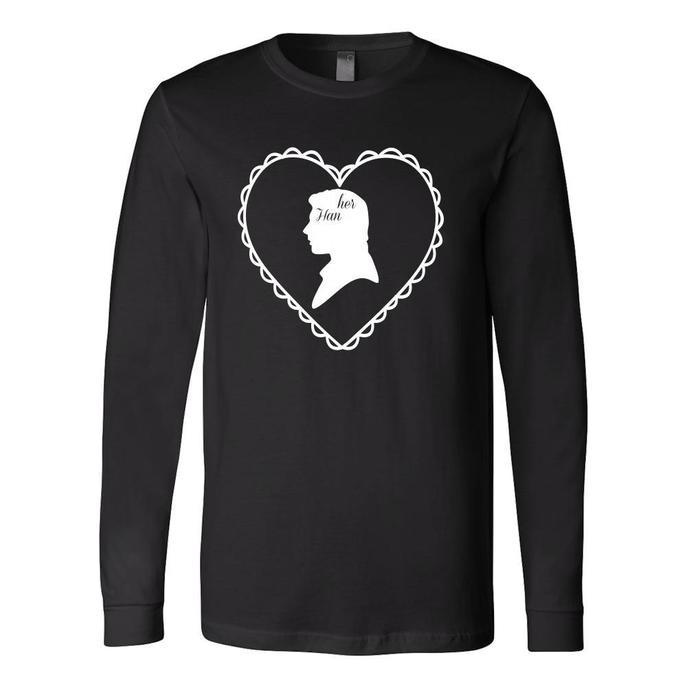 Valentine's Day T Shirt - Her Han-T-shirt-Teelime | shirts-hoodies-mugs