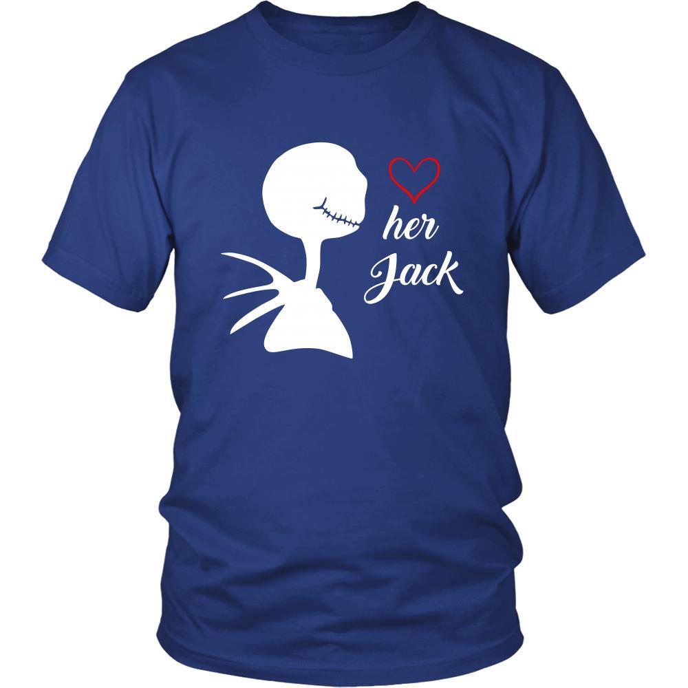 Valentine's Day T Shirt - Her Jack-T-shirt-Teelime | shirts-hoodies-mugs