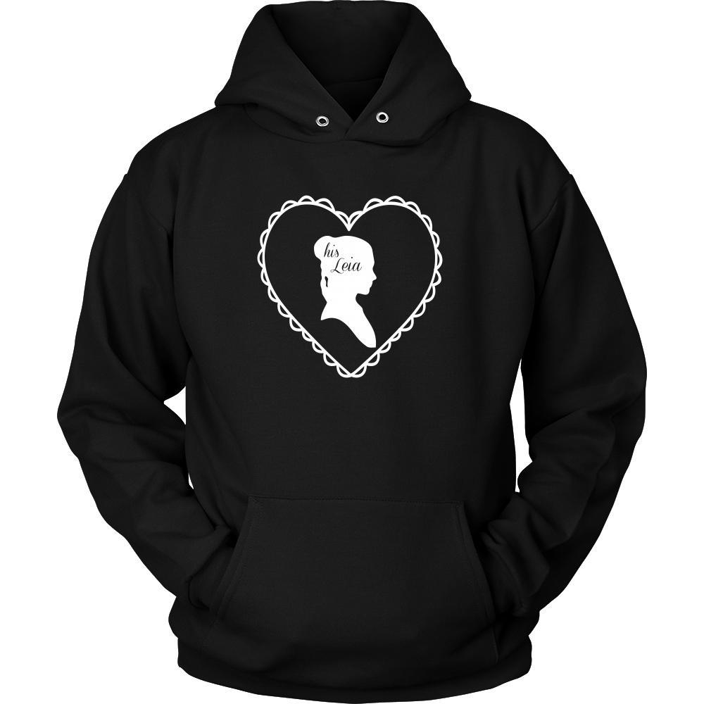Valentine's Day T Shirt - His Leia-T-shirt-Teelime | shirts-hoodies-mugs