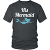 Valentine's Day T Shirt - His Mermaid-T-shirt-Teelime | shirts-hoodies-mugs