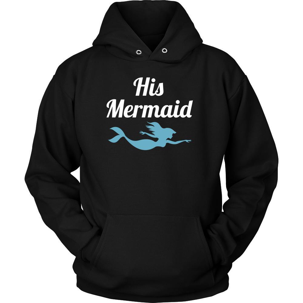 Valentine's Day T Shirt - His Mermaid-T-shirt-Teelime | shirts-hoodies-mugs