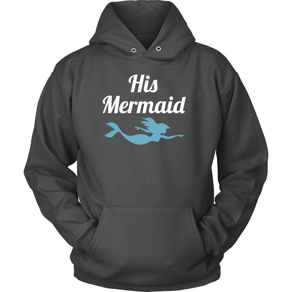 Valentine's Day T Shirt - His Mermaid-T-shirt-Teelime | shirts-hoodies-mugs