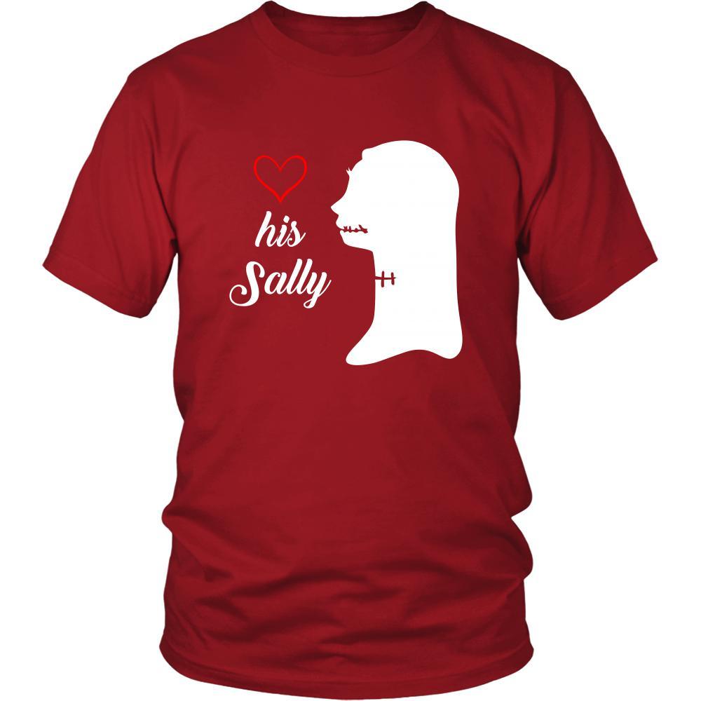 Valentine's Day T Shirt - His Sally-T-shirt-Teelime | shirts-hoodies-mugs