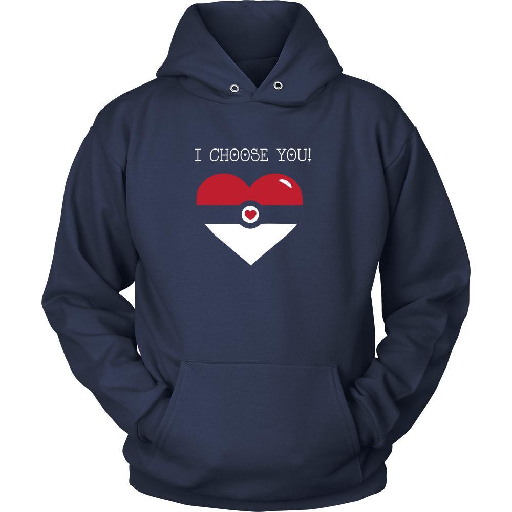 Valentine's Day T Shirt - I choose you-T-shirt-Teelime | shirts-hoodies-mugs