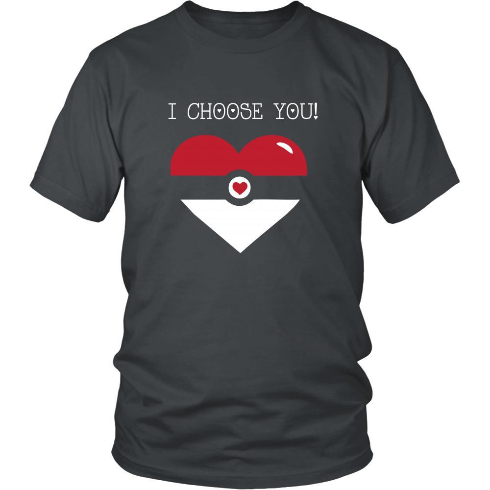 Valentine's Day T Shirt - I choose you-T-shirt-Teelime | shirts-hoodies-mugs
