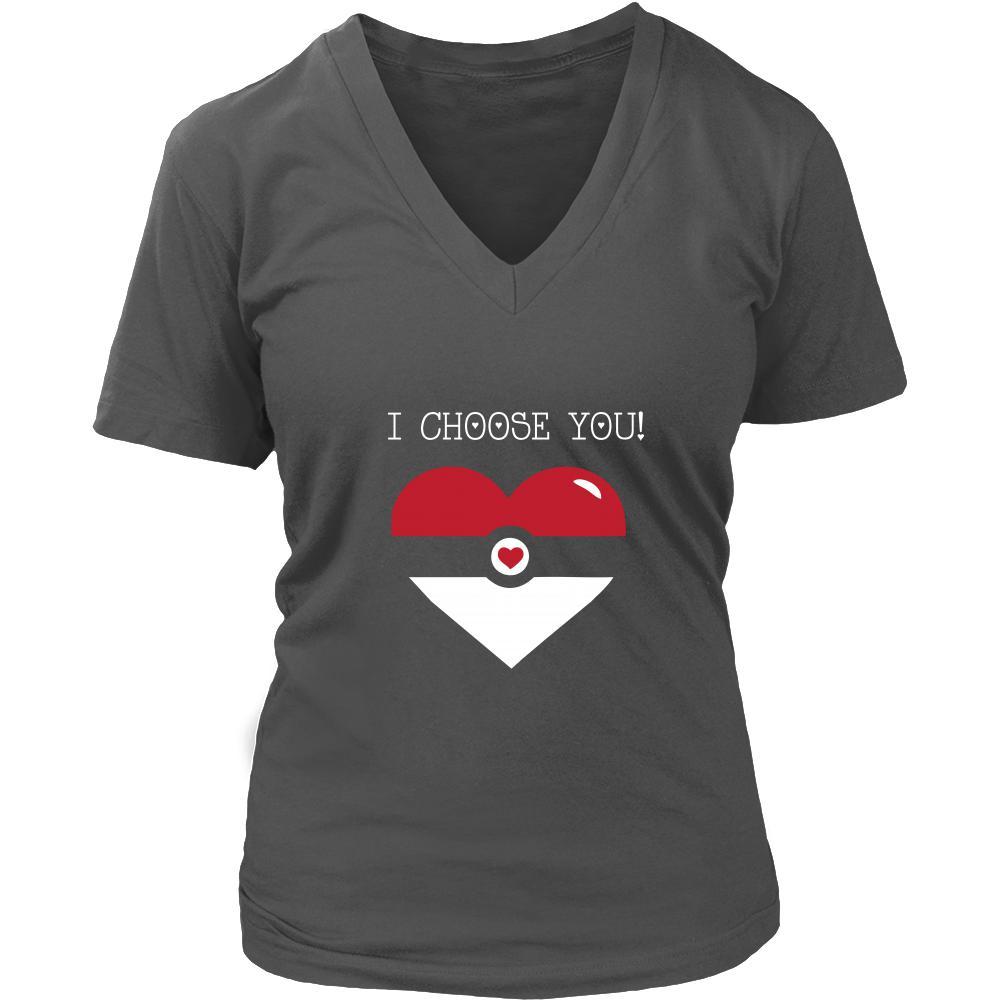 Valentine's Day T Shirt - I choose you-T-shirt-Teelime | shirts-hoodies-mugs