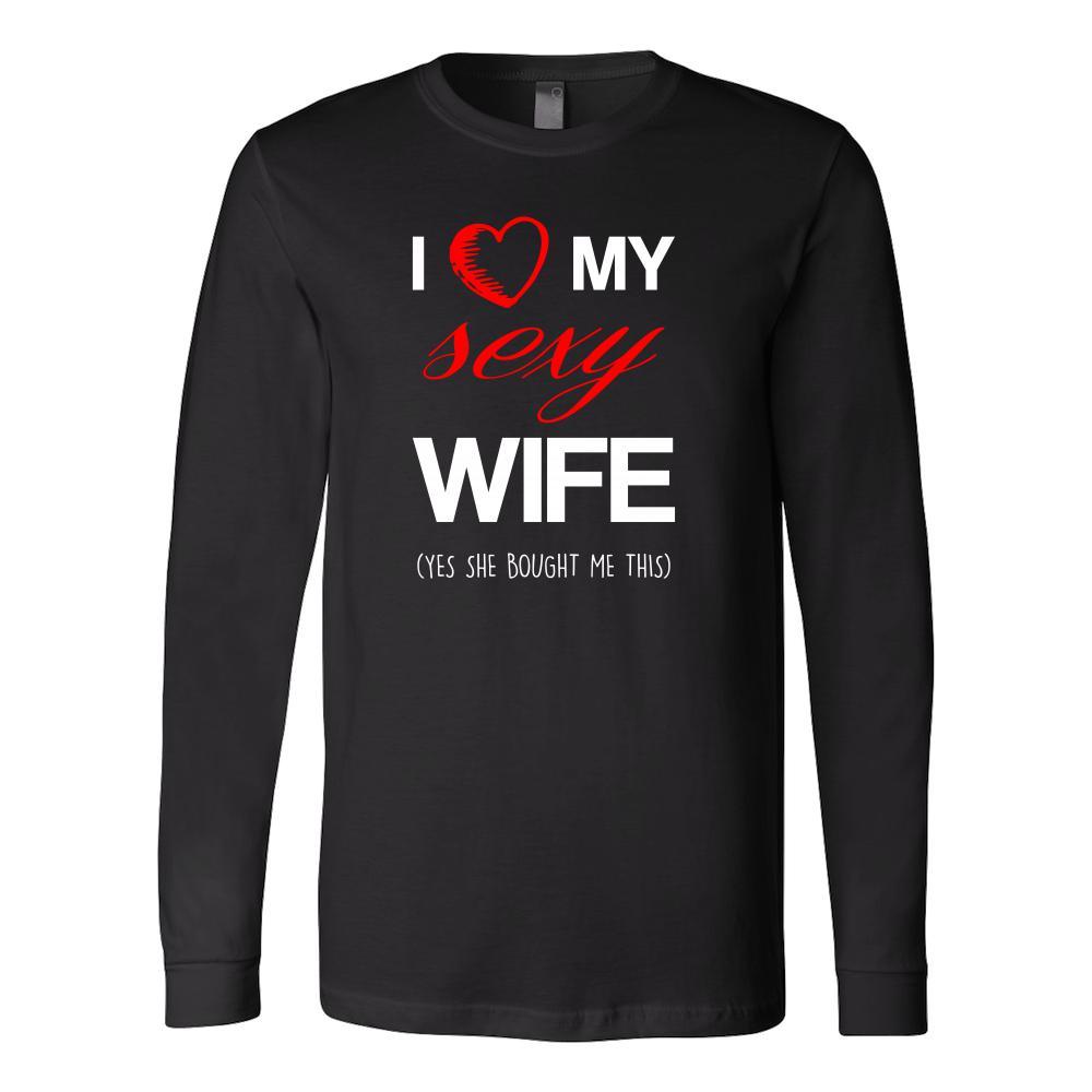 Valentine's Day T Shirt - I love my sexy Wife-T-shirt-Teelime | shirts-hoodies-mugs