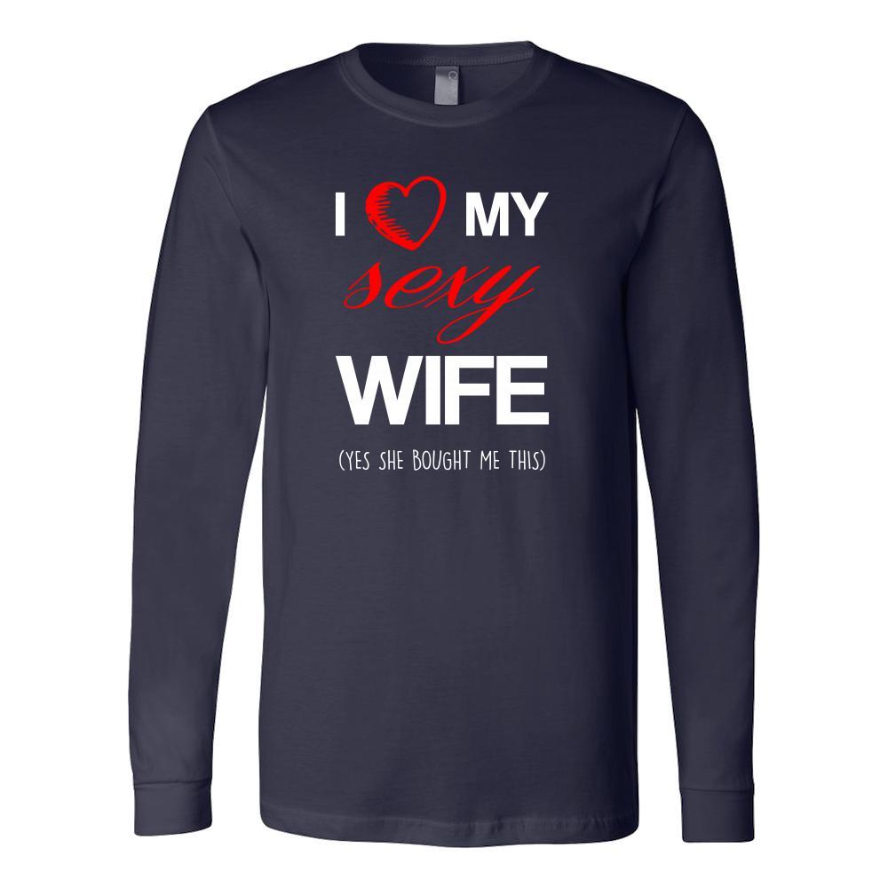 Valentine's Day T Shirt - I love my sexy Wife-T-shirt-Teelime | shirts-hoodies-mugs