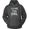 Valentine's Day T Shirt - I love this Girl-T-shirt-Teelime | shirts-hoodies-mugs