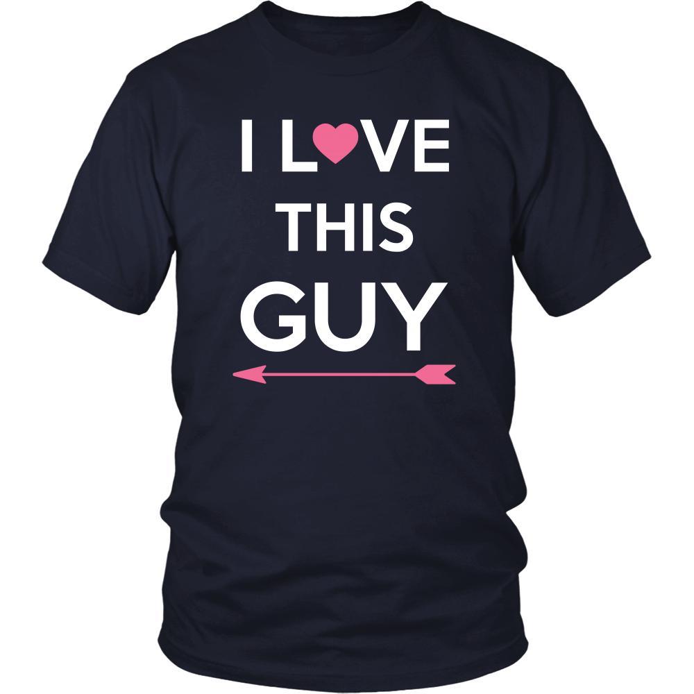Valentine's Day T Shirt - I love this Guy-T-shirt-Teelime | shirts-hoodies-mugs