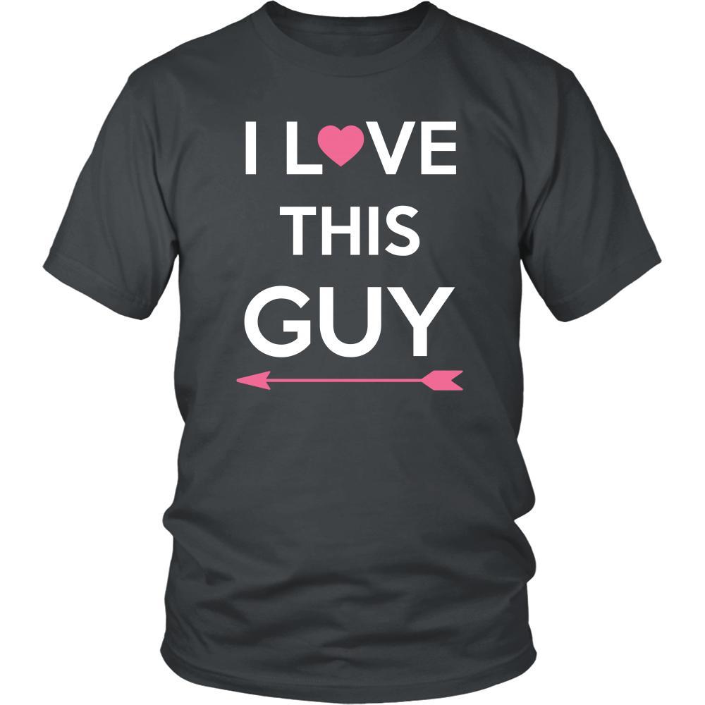 Valentine's Day T Shirt - I love this Guy-T-shirt-Teelime | shirts-hoodies-mugs