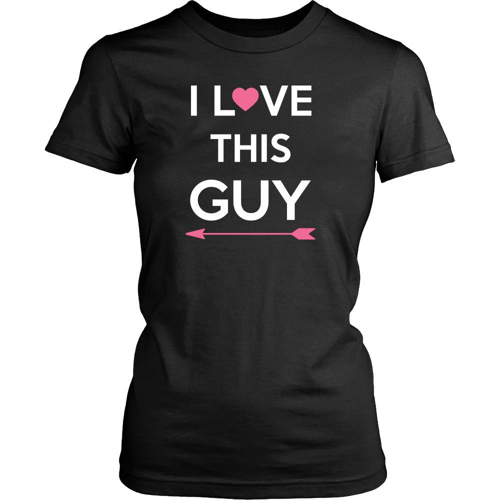 Valentine's Day T Shirt - I love this Guy-T-shirt-Teelime | shirts-hoodies-mugs