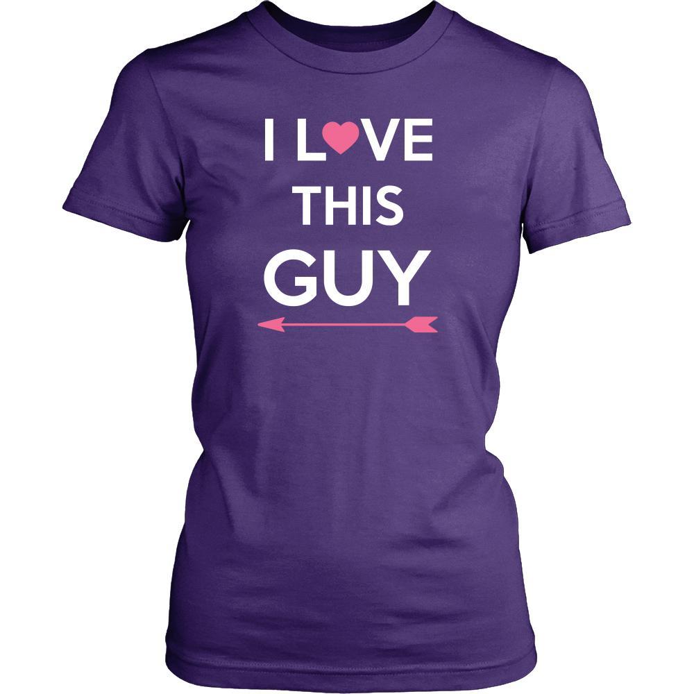 Valentine's Day T Shirt - I love this Guy-T-shirt-Teelime | shirts-hoodies-mugs