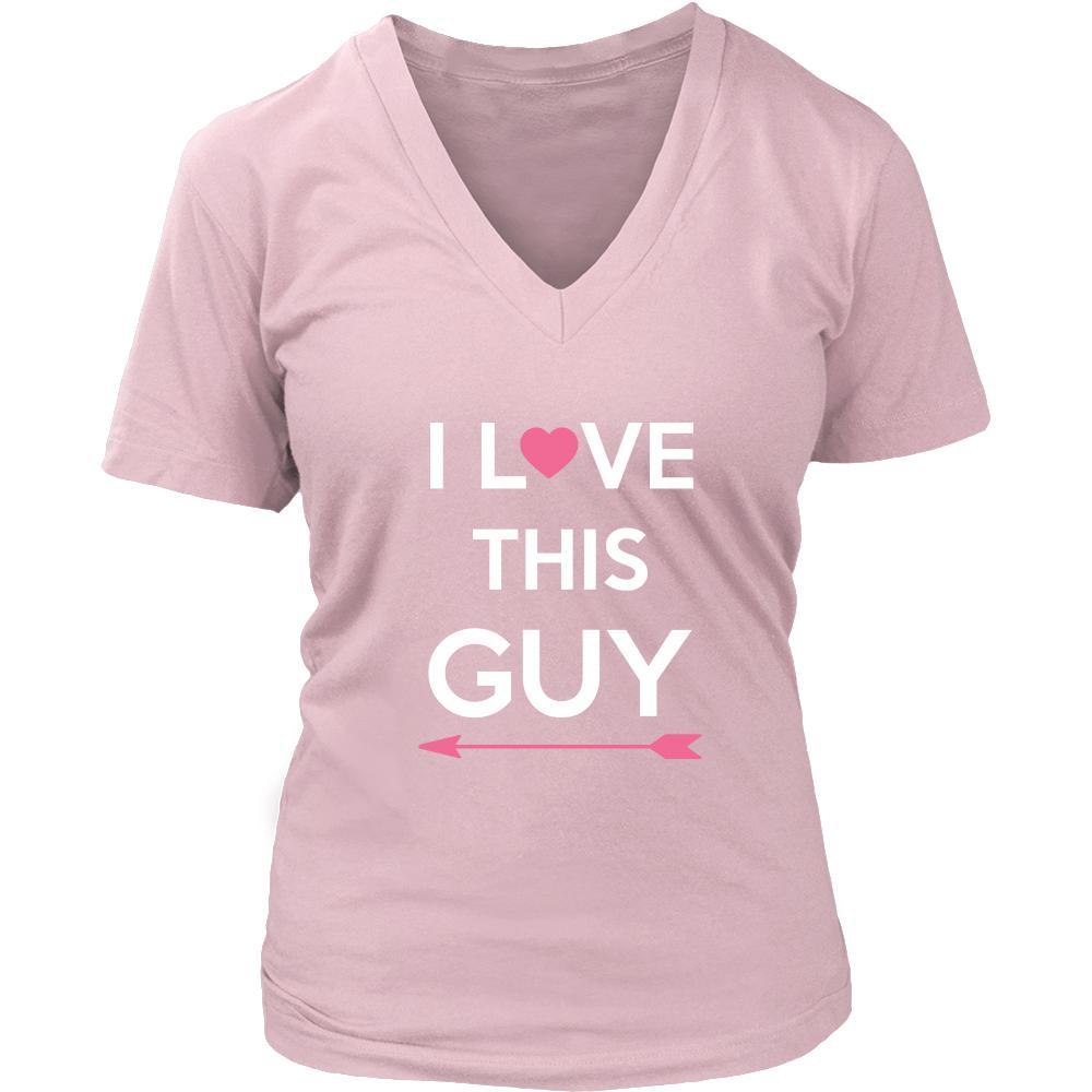 Valentine's Day T Shirt - I love this Guy-T-shirt-Teelime | shirts-hoodies-mugs