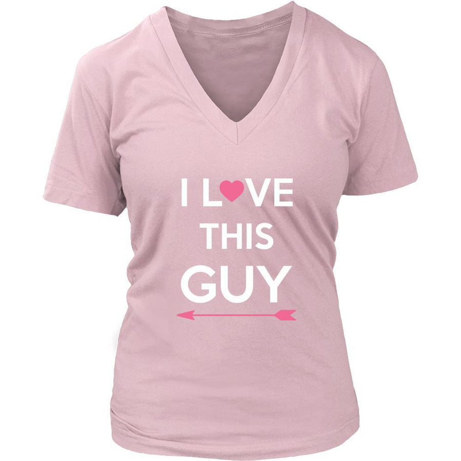 Valentine's Day T Shirt - I love this Guy-T-shirt-Teelime | shirts-hoodies-mugs