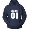 Valentine's Day T Shirt - King 01-T-shirt-Teelime | shirts-hoodies-mugs