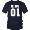 Valentine's Day T Shirt - King 01-T-shirt-Teelime | shirts-hoodies-mugs